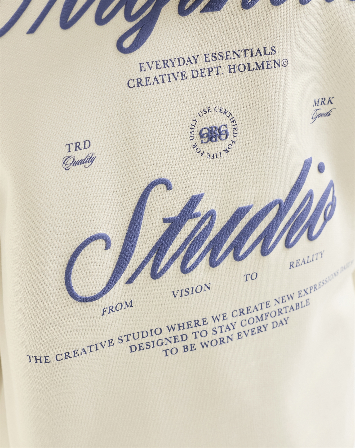 Jack & Jones Junior - JORNorrebro Typo Back Sweat Hoodie - Antique White